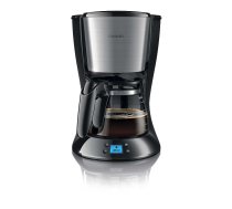 PHILIPS Daily Collection Kafijas automāts ar taimeri,1000W, metāls/melns HD7459/20