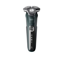 PHILIPS series 5000 Elektriskais skuveklis, Wet & Dry, tumši zaļa S5884/50