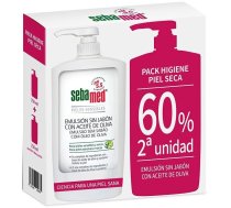 Ķermeņa kopšanas līdzekļu komplekts Sebamed Soap-Free with Olive Oil, 1500 ml, 2 gab.