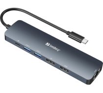 Dokstacija Sandberg USB-C 8K Display Dock