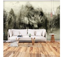 Fototapete Artgeist Mountain Predator (Beige) MFT1678SAM, 105 cm x 147 cm