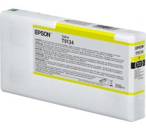 Tintes printera kasetne Epson T9134, dzeltena, 200 ml