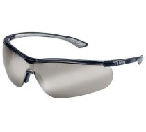 Aizsargbrilles Uvex Sportstyle 9193885, melna/pelēka, Universāls izmērs