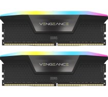 Operatīvā atmiņa (RAM) Corsair Vengeance RGB Black, DDR5, 32 GB, 6600 MHz