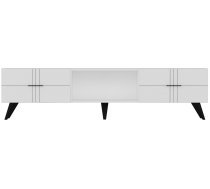 TV galds Kalune Design Florence, balta, 180 cm x 31.8 cm x 45 cm