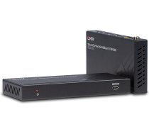 Pagarinātājs Lindy 150m Cat.6 HDMI 4K60, IR & RS-232 HDBaseT Extender HDMI/3.5mm/RJ-45/TosLink, HDMI/3.5mm/RJ-45/TosLink, melna