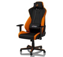 Spēļu krēsls Nitro Concepts S300, melna/oranža