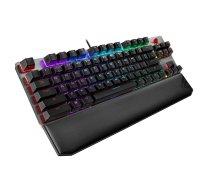 Klaviatūra Asus ROG Strix Scope NX TKL Deluxe, melna/pelēka (bojāts iepakojums)