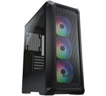Datora korpuss Cougar Gaming Archon 2 Mesh RGB, caurspīdīga/melna