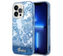 Telefona vāciņš Guess GUHCP14XHGPLHB, Apple iPhone 14 Pro Max, zila