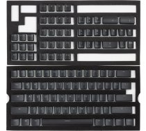 Tastatūras vāciņš Ducky PBT Double-Shot Keycap Set Pudding 108 pcs, melna