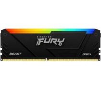 Operatīvā atmiņa (RAM) Kingston Fury Beast RGB, DDR4, 64 GB, 3200 MHz