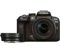 Sistēmas fotoaparāts Canon EOS R10 + RF-S 18-150mm F3.5-6.3 IS STM + Mount Adapter EF-EOS R