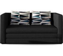 Dīvāns Neva Sawana 14, Lima 75, melna, 70 x 132 cm x 65 cm