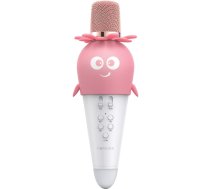 Mikrofons Forever Bloom AMS-200, sudraba/rozā