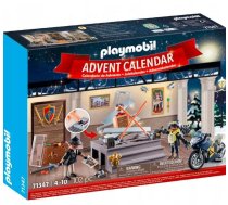 Adventes kalendārs Playmobil Police Museum Theft 71347, plastmasa