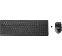 Klaviatūras un peles komplekts HP 950MK, EN, melna, bezvadu