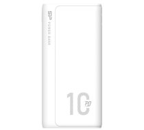 Lādētājs-akumulators (Power bank) Silicon Power QP15, 10000 mAh, balta