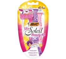 Skūšanās komplekts Bic Miss Soleil Beauty Kit, 4 gab