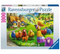 Puzle Ravensburger The Happy Sheep Yarn Shop 1694, pusaudžu, 50 cm x 70 cm