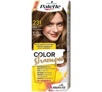 Matu krāsa Schwarzkopf Palette Color Shampoo, gaiši brūna, 6-0 (231), 60 ml