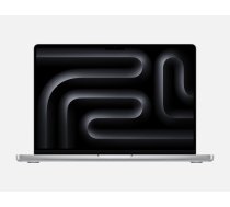 Portatīvais dators Apple MacBook Pro 14 MRX73KS/A, Apple M3 Pro, 18 GB, 1 TB, 14 ", M3 Pro 18-Core, sudraba