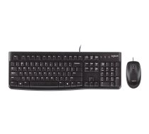 Spēļu aprīkojuma komplekts Logitech Desktop DESKTOP MK120, EN, melna