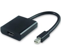 Adapteris MicroConnect Mini DisplayPort to HDMI Mini Display port male, HDMI female, 0.2 m, melna