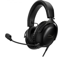 Vadu spēļu austiņas HyperX Cloud III, melna