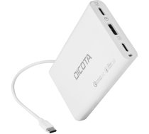 Lādētājs-akumulators (Power bank) Dicota D32056, 65 W, balta