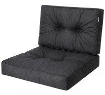 Sēdekļu spilvenu komplekts Hobbygarden Kaja R2 KAJCZR5, melna, 39 x 59 cm