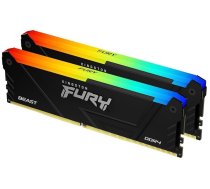 Operatīvā atmiņa (RAM) Kingston Fury Beast RGB 2, DDR4, 32 GB, 3200 MHz