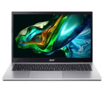 Portatīvais dators Acer Aspire 3, AMD Ryzen™ 7 5700U, 16 GB, 512 GB, 15.6 ", AMD Graphics, sudraba