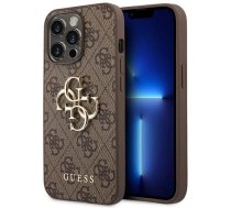 Telefona vāciņš Guess GUHCP14S4GMGBR, Apple iPhone 14, brūna