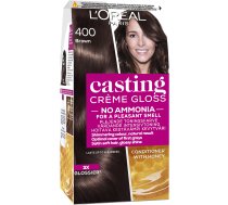 Matu krāsa L'Oreal Casting Creme Gloss, brūna, 400, 180 ml