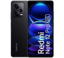 Mobilais telefons Xiaomi Redmi Note 12 Pro 5G, 128 GB, melna