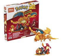 Konstruktors Mega Construx Pokemon Evolution of Charmander, plastmasa