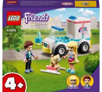 Konstruktors LEGO® Friends Mājdzīvnieku klīnikas neatliekamās palīdzības auto 41694