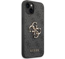 Telefona vāciņš Guess 4G Metal Logo Case, Apple iPhone 14 Plus, pelēka