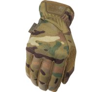 Darba cimdi pirkstaiņi Mechanix Wear FastFit Multicam FFTAB-78-009, tekstilmateriāls/ādas imitācija/neilons, brūna/zaļa, M, 2 gab.