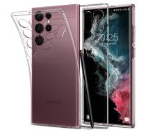 Telefona vāciņš Spigen Liquid Crystal, Samsung Galaxy S22 Ultra, caurspīdīga