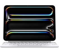 Klaviatūra Apple Magic Keyboard iPad Pro 11‑inch, RU, balta, bezvadu