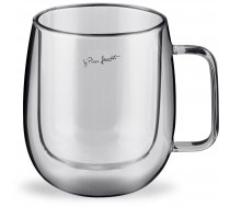 Dubultā stikla krūzes komplekts Lamart Vaso Double Borosilicate Thermo LT9035, caurspīdīga, 0.350 l