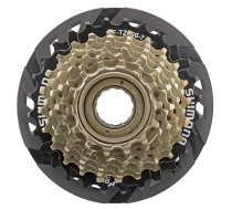 Brīvrumbas un kasetes Shimano MF-TZ500 AMFTZ5007428CP, metāls, melna