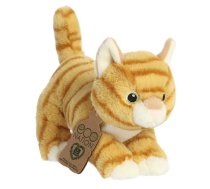 Mīkstā rotaļlieta Aurora Eco Nation Orange Tabby, brūna, 15 cm