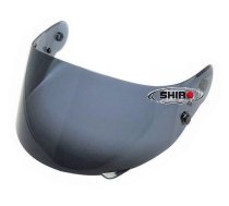 Ķiveres stikli Shiro Visor SH-336, melna