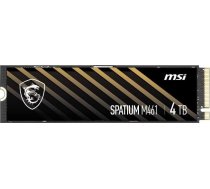 Cietais disks (SSD) MSI Spatium M461, M.2, 4 TB