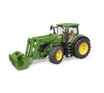 Rotaļu traktors Bruder John Deere 7R 350 03151, zaļa