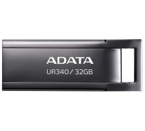 USB zibatmiņa A-Data UR340, pelēka, 32 GB