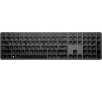 Klaviatūra HP 975, EN, melna, bezvadu